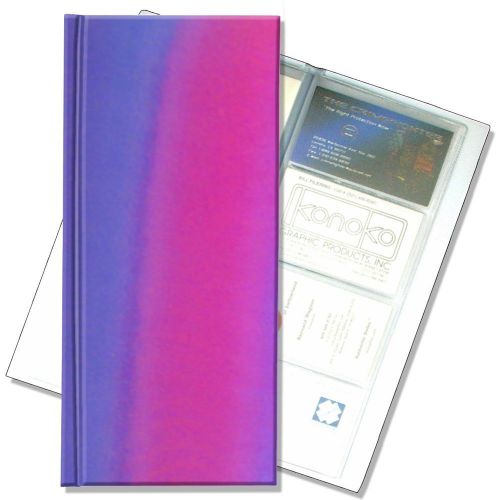 Business Card File Book Purple Blue Lenticular Color-Changing #R-005-BF128#