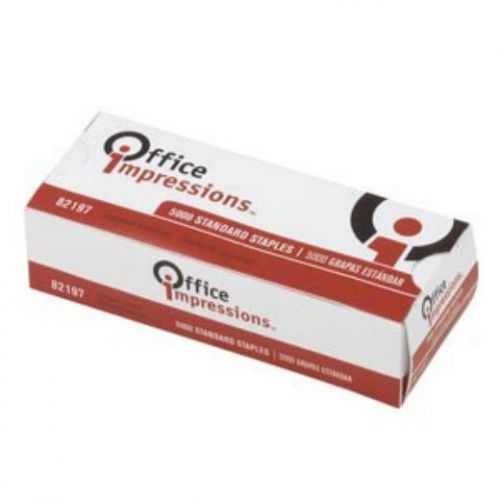 Office Impressions Chisel Point  Staples 5 Boxes 50,000 10 Pack Free Shipping