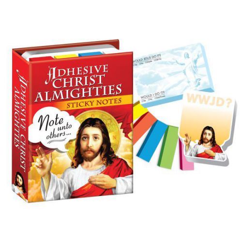 Adhesive Christ Almighties Religion Humor Gift Unemployed Philosophers Guild
