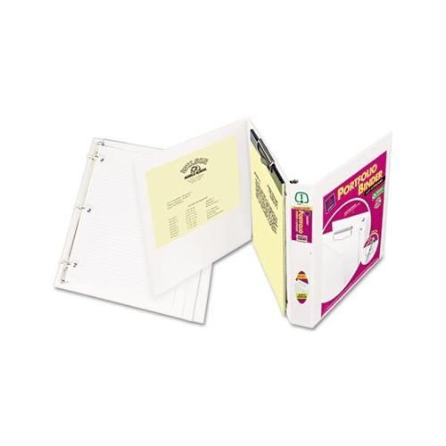 Avery portfolio binder with clipboard, 1 inch ez-turn ring, white (63000) new for sale