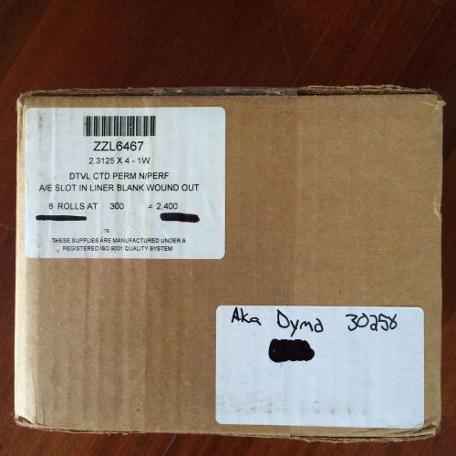2400 labels FREE SHIPPING  30256 equivalent for DYMO LabelWriters