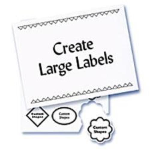 Avery Labels White Mailing Laser Full Sheet 8-1/2&#039;&#039; x 11&#039;&#039; 100 Count