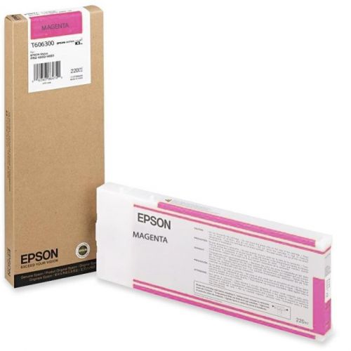 EPSON - ACCESSORIES T606300 VIVID MAGENTA INK CART 220ML