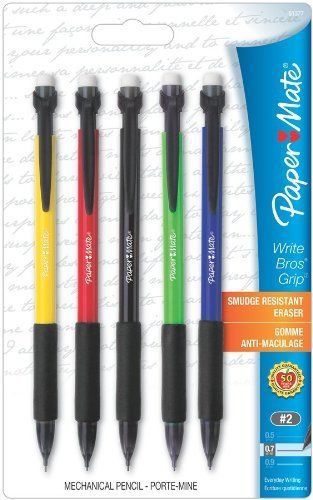 Paper mate write bros. grip mechanical pencil - 0.7 mm lead size - (pap61377) for sale