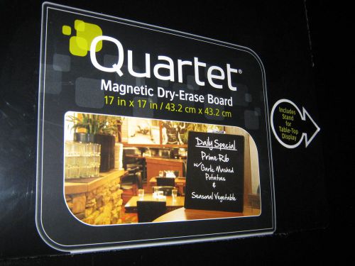 Quartet Magnetic Dry-Erase Board 17 x 17-&#034;Brand New&#034; Item is Factory Sealed