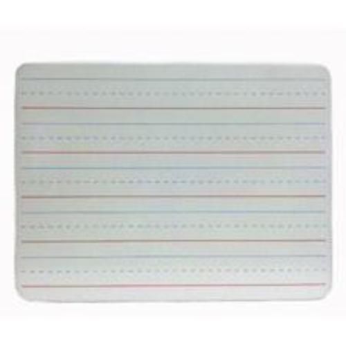 Dry Erase Board - Lapboard - Masonite 9&#039;&#039; x 12&#039;&#039; Plain/Lined White - Two Sided