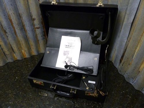 Oklahoma sound corporation pa in a case portable breifcase mic &amp; amp ships free for sale