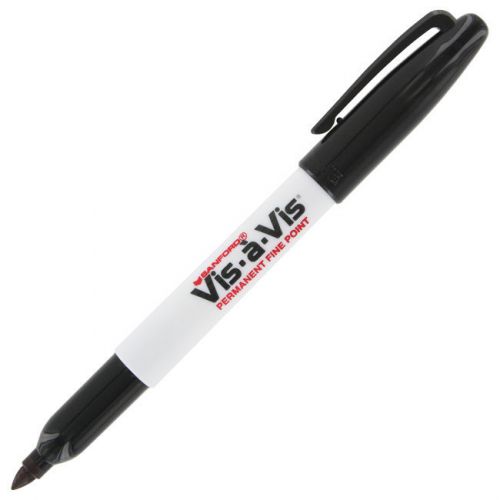 12 Vis-A-Vis Overhead Transparency Permanent Markers