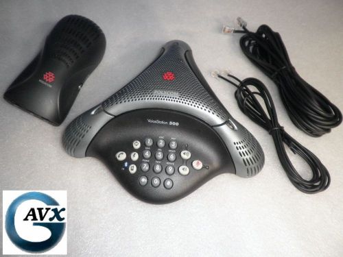 Polycom voicestation 500 +90day warranty, conference speakerphone &amp; power supply for sale