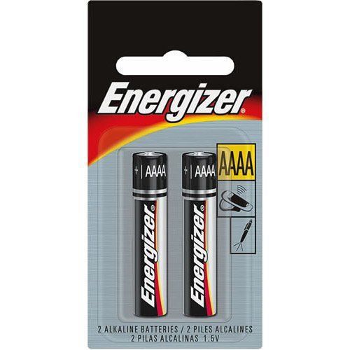 NEW Energizer AAAA Alkaline Battery, 2-Pack