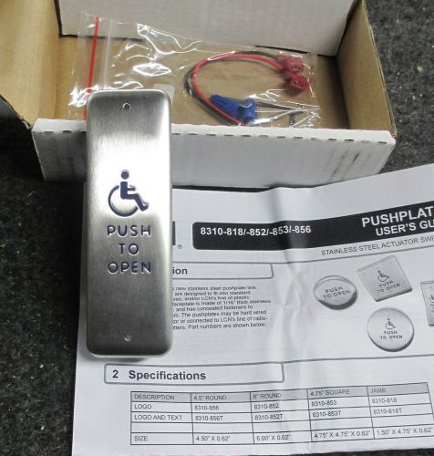 Lcn ada products hand actuator door opener #8310 #130043 for sale