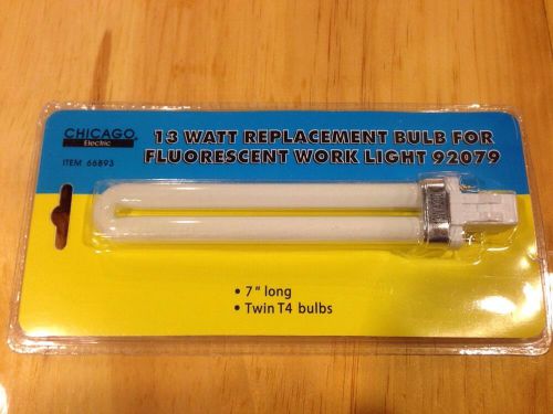 13 Watt Replacement Bulb for Fluorescent Work Light 7 inch Long 92079 66893