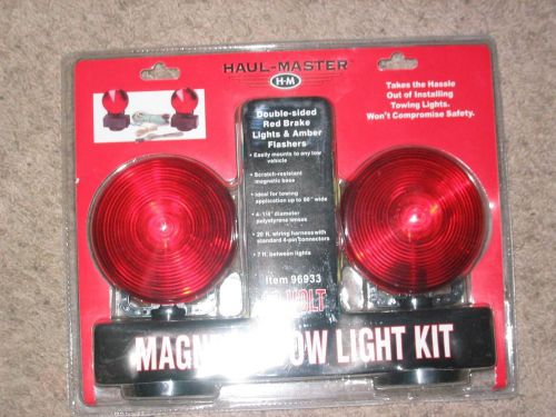 12 Volt Magnetic Tow Light Kit Car**FREE SHIPPING***NEW***************