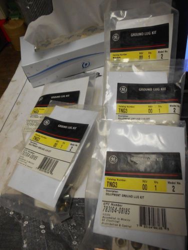 NEW GENERAL ELECTRIC GROUND LUG KIT TNG3 LOT OF 5
