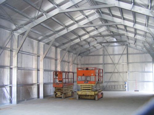 38 x 60 insulated steel garage shop building metal kit for sale