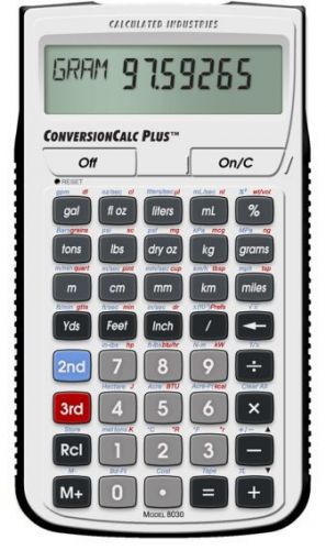 Calculated industries conversioncalc plus 8030 for sale