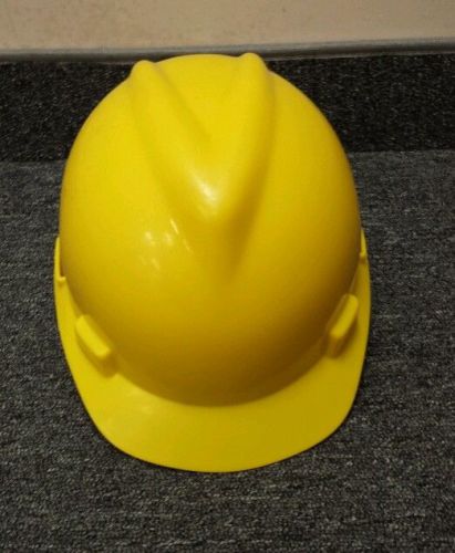 MSA Hardhat Liner V-gard Hard Hat Construction Protective Yellow Medium