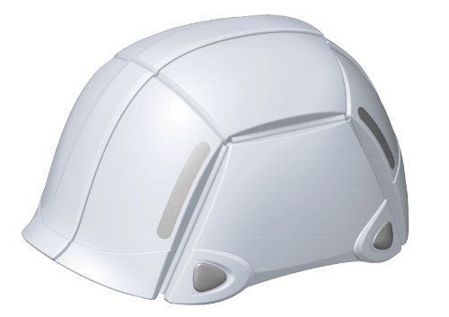 TOYO disaster prevention for folding helmet JAPAN BLOOM White 18