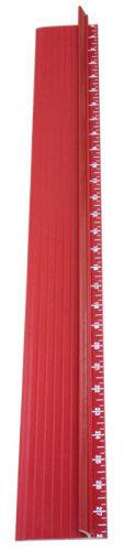 New 28&#034; Non-skid Rhino Steel Edge Safety Ruler for Straight&amp;Safe Cut, heavy duty