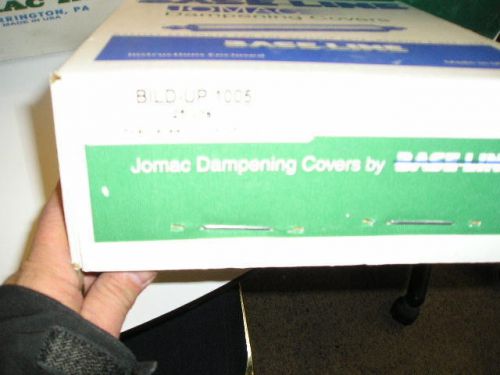 Jomac baseline graphline bild-up 1005 dampening covers*new and unopened for sale