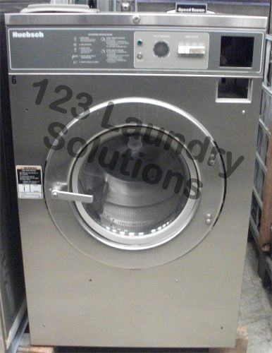 Huebsch Front Load Washer 208-240v Stainless Steel HC40MX2OU60001 Used