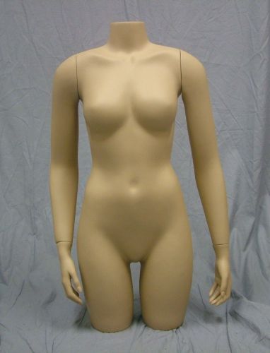 33&#034;25&#034;35&#034; female mannequin torso w/arms flesh (ph6) for sale