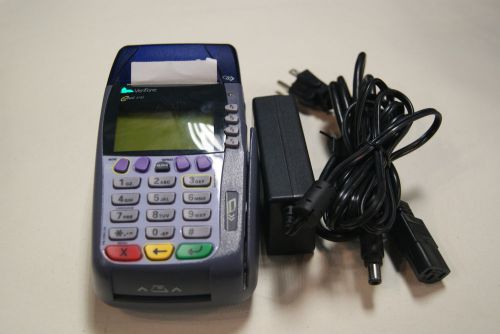 Verifone omni 3750 4mb dual comm, internet/ip/dial-up, excellent, free shipping for sale