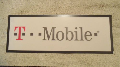 Acrylic T-Mobile Store Sign 9&#034; x 24-1/2&#034;
