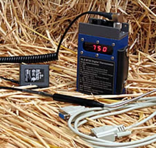 GLA M750 Digital Livestock Thermometer Rechargeable Fast Reading 1.5&#034; Straight