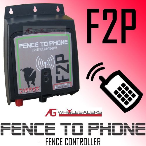 F2p phone remote control for electric fence charger energiser 12v 240v solar for sale