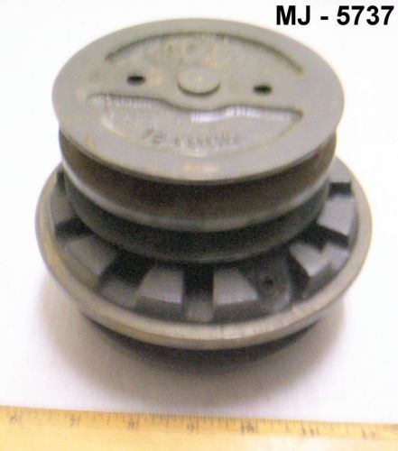 Cummins dual grooved pulley assembly for 5 ton military truck - p/n: 154966 for sale