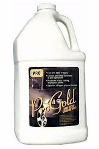 Pro pro gold wax 1 gallon 1 step cleaner wax and polish for sale