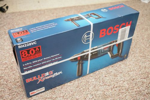 New Bosch  BULLDOG Xtreme 1-1/8 Inch SDS Plus RH228VC Rotary Hammer Drill