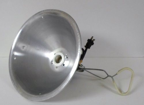 10.5&#034; Inch Clamp Shop Light Lamp Aluminum Reflector MLA