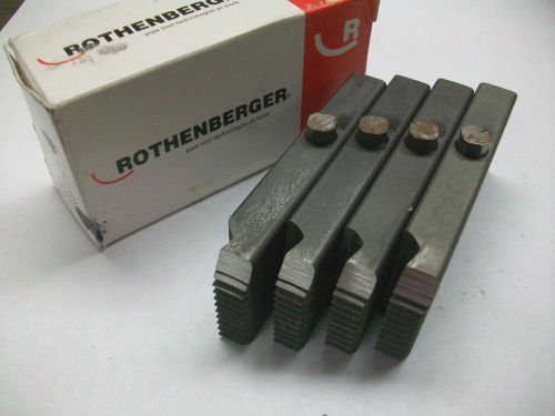 Rothenberger 00028 1&#034;-2&#034; Dies for Collins Classic 22AThreading Machines