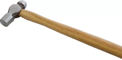 New Am-Tech 1/2lb Traditional Ball Pein Hammer Wooden Handle Tool DIY Steel Head