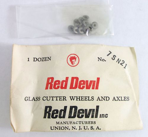 (CS-428) Red Devil Glass Cutter Wheels and Axles PN 7SN21