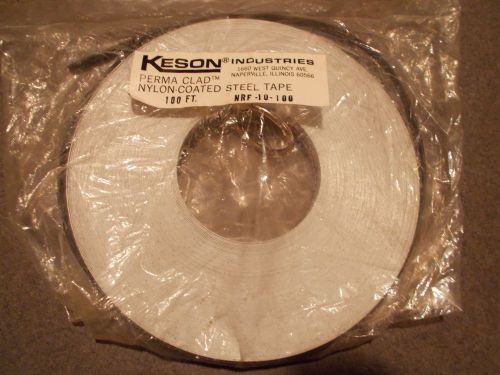 Keson 100ft. nylon-clad steel tape refill in feet (10ths/100ths) with leader