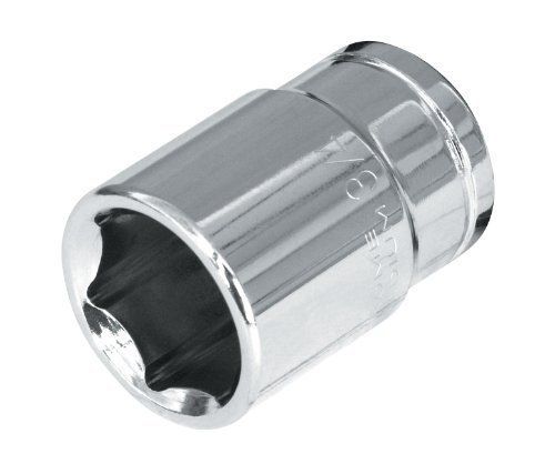 TEKTON 14279 1/2 in. Drive by 3/4 in. Shallow Socket  Cr-V  6-Point