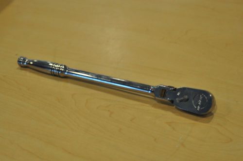 SNAP ON FLF80 3/8&#034; DRIVE LONG HANDLE FLEX, SEALED HEAD DUAL 80 RATCHET PRE-OWNED