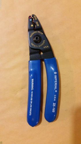 Stride Tool Imperial IE-165 Mini Electrical Wire Crimper New Carded Made in USA