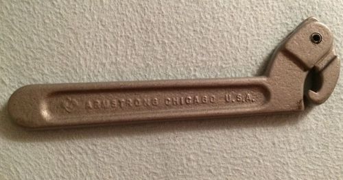 VINTAGE ARMSTRONG 3/4&#034;-2&#034; 471  Spanner Wrench  Chicago USA  NOS  QUICK SHIPPING