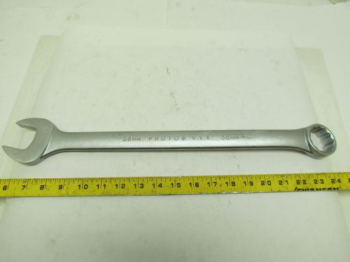Proto 1236M 36mm 12pt Metric Combination Wrench Professional 19&#034;OAL NEW USA 36mm