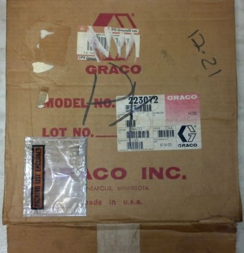 Graco 223072   50&#039; electrostatic grounded air hose assy. for sale