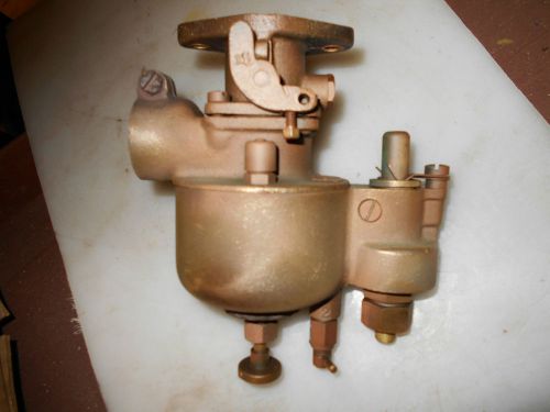 NICE ORIGINAL HOLLY BROS. BRASS CARBURETOR UNKNOWN NEW WAY ENGINE AUTOMOBILE