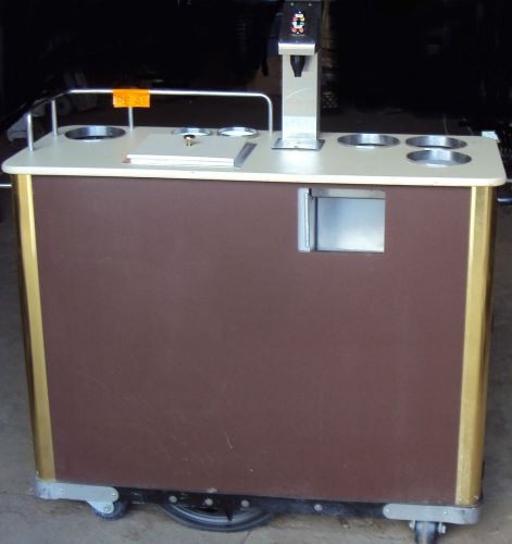 Casino portable soda gun carts bar rolling self contained for sale