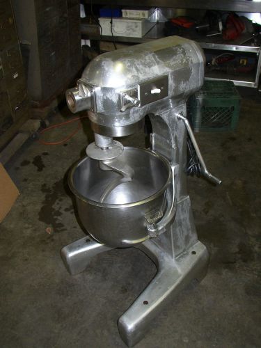 Hobart 20 qt. commercial dough mixer - floor model - aluminum for sale