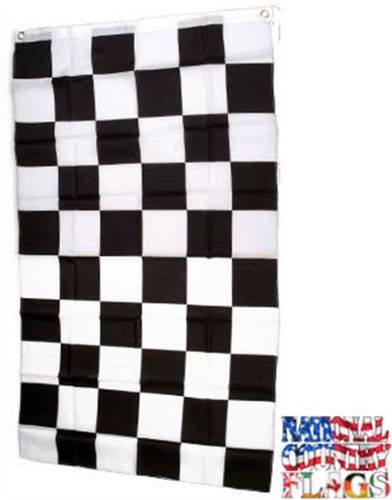 Large New 3x5 Race Auto Racing Flag Checkered Flags