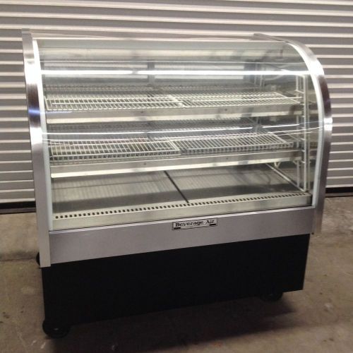 Bakery Case Beverage Air Dry Curved Glass CDD4-1 #2069 Commercial Restaurant NSF