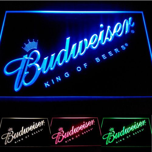 Budwiser  LED Logo for Beer Bar Pub Pool Billiards Club Neon Light Sign